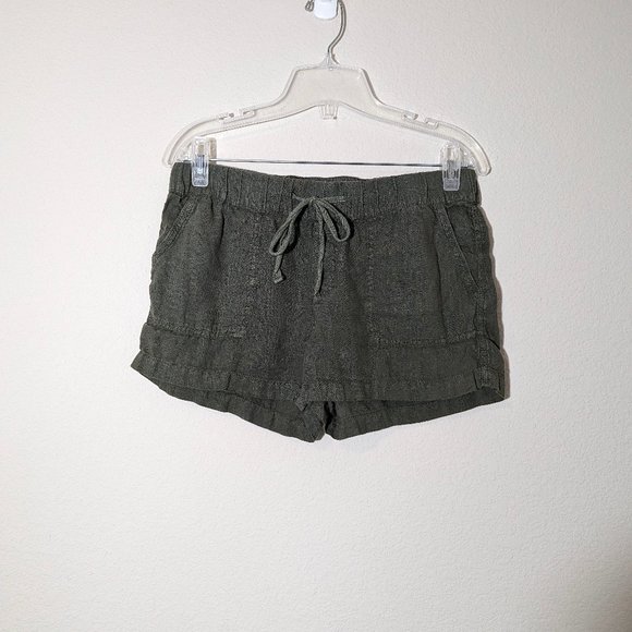 Caslon 100% Linen Elastic Shorts - Picture 7 of 9